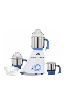 Buy Preethi Blue Leaf Diamond 750-Watt Mixer Grinder with 3 Jars, Blue/White in UAE