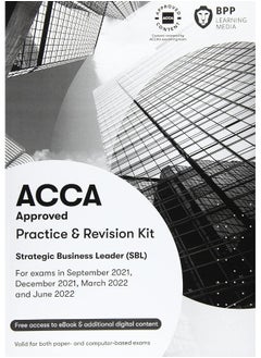 اشتري ACCA Strategic Business Leader: Practice and Revision Kit في الامارات