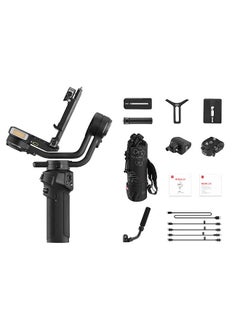 اشتري ZHIYUN WEEBILL 3S COMBO Handheld Camera 3-Axis Gimbal Stabilizer Quick Release Built-in Fill Light PD Fast Charging Battery Max. في السعودية