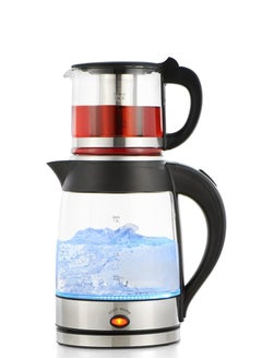 اشتري 1.8L Glass Electric Tea Kettle, 2200W, E03222, في السعودية