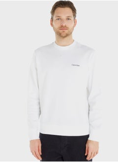 Buy Logo Crew Neck Sweatshirt in UAE