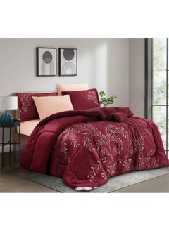 Buy Winter Duvet Set With Two Sides Made Of Sturdy And Soft Fabric With Heavy Filling 4 Pieces Single Size in Saudi Arabia