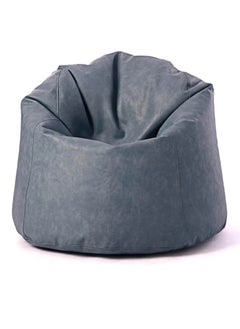 Buy Premium Leather Bean Bag (grey) in Egypt