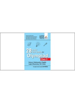 اشتري 28 Mock Test Series for Olympiads Class 3 Science, Mathematics, English, Logical Reasoning, GK & Cyber 2nd Edition في الامارات