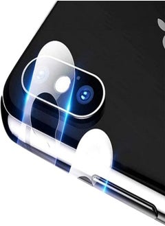 Buy 2 Clear Tempered Glass Camera Lens Protector Film For Apple iPhone X/XS/XS MAX in Egypt