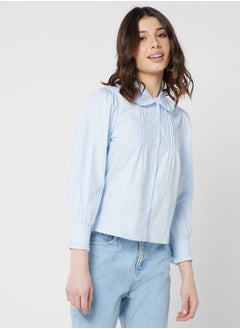 Buy Ruffle Hem Detail Shirt in UAE