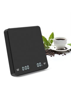 Buy Coffee Scale with Timer High Precision Gram Digital Espresso Scale for Pour Over and Drip Rechargeable Electric Coffee Scales with Charging Cable in UAE