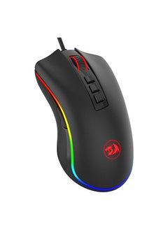 اشتري M711 PC Gaming Mice, Wired Mouse, 7 Programmable Buttons, Customizable RGB Lighting Mouse, 10,000 DPI, Ergonomic Mouse, Lightweight Mice, for Laptop, Desktop, PC (Black) في الامارات