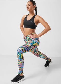 Buy Train Essential Printed High Waist 7/8 Tights in Saudi Arabia