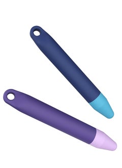 Buy Kid-Friendly Pens for Touch Screens - 2 Pack of Purple and Blue Stylus Pens Compatible in Saudi Arabia