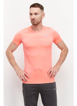 اشتري Men Sportswear Fit Short Sleeve Running T-Shirt, Pink في الامارات