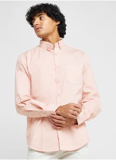 Buy Pure Cotton Casual Double Pocket Shirt in Saudi Arabia