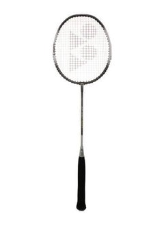 Buy Zr 100 Light Aluminium Badminton Racquet With Full Cover Dark Charcoal in UAE