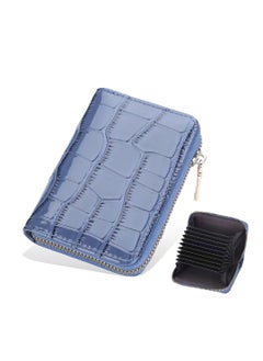 Buy Leather Wallet Blue in UAE