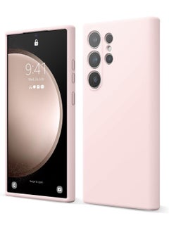 اشتري Silicone for Samsung Galaxy S24 Ultra Case Cover - Lovely Pink في الامارات