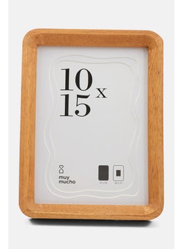 اشتري Wooden Photo Frame 10 x 15, Tan في الامارات