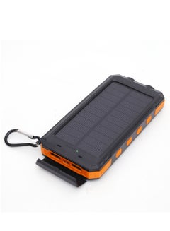 Buy Solar Panel Charger, 20,000 MAh Capacity Lithium Battery Plug and Play, Waterproof Compass Mobile Phone Solar Power Bank, Portable Solar Phone Charger in Saudi Arabia