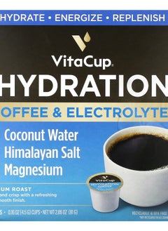 اشتري Hydration Coffee & Electrolytes Medium Roast 18 Pods 0.16 oz (4.5 g) Each في الامارات