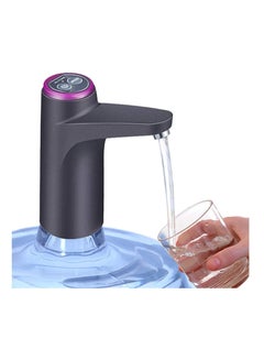 Buy Water Dispenser 5 Gallon Rechargable Wireless Auto Electric Bottled Drinking Water Pump Dispenser Switch Water Drinking Portable Button Pump in UAE