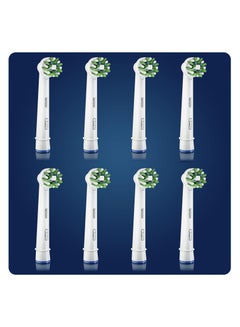 اشتري CrossAction Replacement Toothbrush Head with CleanMaximiser Technology, Pack of 8 في الامارات