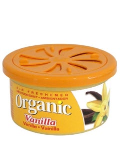 Buy Organic Car Air Freshener With Vanilla Fragrance (46g) in UAE