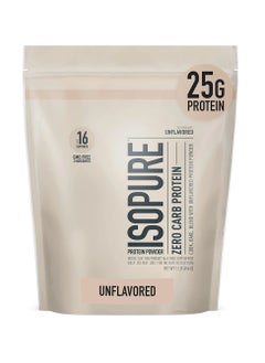 Buy NB Isopure Zero Carb 1lb Unflavored in UAE