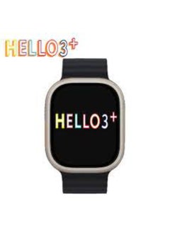 Buy Hello 3 Plus Smart Watch AMOLED -Black in Egypt