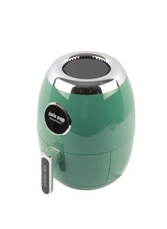 Buy Automatic Air Fryer for Healthy Food Without Oil - 3.5 Liter Capacity 1350 Watt Green in Saudi Arabia