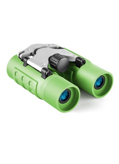 Buy Real Binoculars For Kids Gifts For 3 Years Plus 8x21 High Resolution Optics Mini Compact Binocular Toys Shockproof Folding Green in Saudi Arabia