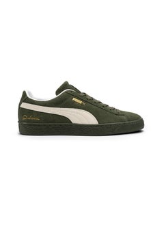 Buy Suede Classic XXI Dubai Mens Green Trainers in UAE