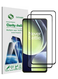 Buy 2 Pack For OnePlus Nord Ce3 Lite Tempered Glass Screen Protector Full Glue Back in UAE