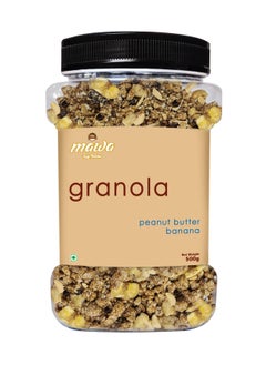 Buy Peanut Butter & Banana Granola 500g in UAE