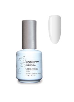 اشتري Gel Nail Polish 15 ml, Long Lasting, Chip Resistant, Requires Drying Under UV Led Lamp White Cream Nbgp21 في الامارات