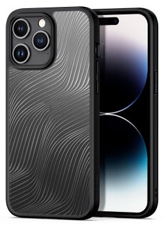 Buy DUX DUCIS Aimo Cover for the iPhone 15 Pro Max mobile phone slim, transparent matte cover made of TPU, polycarbonate, polypropylene, silicone - black in Egypt