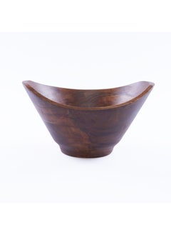 اشتري Rabaha Acacia Serving Bowl 27.9X25.4X15.2cm -Natural في الامارات