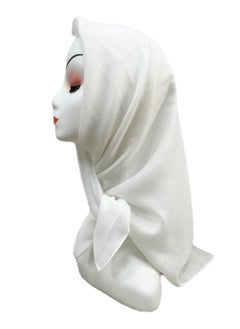 اشتري New pure white headscarf في السعودية