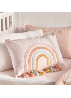 اشتري Olivia Rainbow Cushion with Tassels - 30x45 cm في السعودية