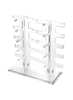 Buy 10 Pairs of Detachable Glasses Display Racks Sunglasses Display Racks Sunglasses Racks Glasses Storage Racks 2 Row Sunglasses Rack Holder Glasses Display Stand Transparent 1 Pcs in UAE