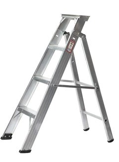 Buy Zamil Dual Purpose Heavy Duty Aluminum Ladder 4 Step in Saudi Arabia