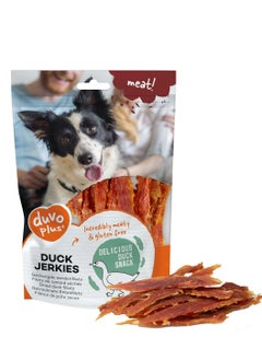 Buy Duck Jerkies Meat Snack For Dogs 100g in UAE