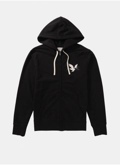 Buy AE Logo Graphic Zip-Up Hoodie in Egypt