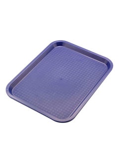 اشتري Sunnex Polypropylene Fast Food Tray 81340L, Dark Blue, 45.5x35.5cm في الامارات