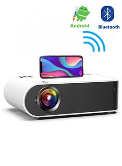 Buy Portable Projector Full HD 1080P WiFi Phone Wireless Mirroring Projector for iOS / Android/TV Stick in Saudi Arabia