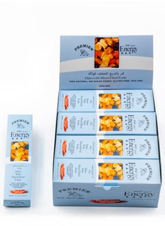 Buy Premier Energy Bar: Dates With Mixed Dried Fruits 60g x 12 Pcs in UAE