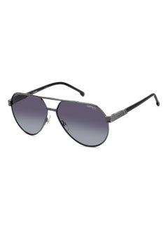 اشتري نظارة شمسية معدنية مستقطبة للرجال على شكل طيار CARRERA 1067/S GREY 53 - مقاس العدسة: 53.4 مم - Dk Ruthen في السعودية