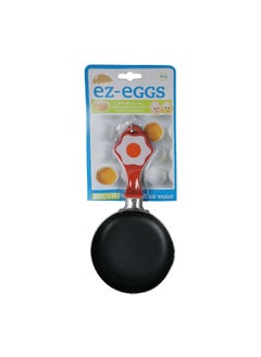 Buy Aluminum Non-Stick Egg Fry Pan Red and Black 13 x 33 x 4.6 cm EFP in Saudi Arabia