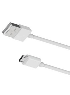 Buy Micro USB Cable |  White Sync And Charge Cables For Smartphones | Micro USB To USB Cable in UAE
