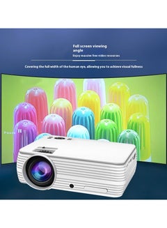 Buy New mini LED wireless WIFI same screen projector HD entertainment home portable projector in UAE