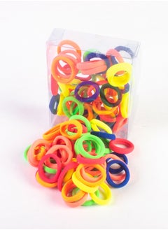 Buy Box of Medium Multi Colors Hair Ties - 48 Pieces in Egypt