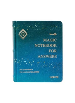 Buy 1-Piece The Book of Answers,My Life Answer Book Chinese and English Version Diary Note Book,Blue Colour in UAE